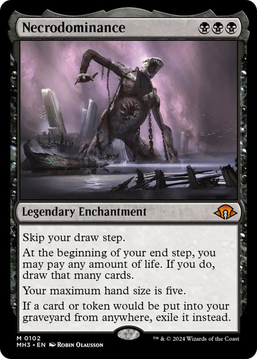 Necrodominance [Modern Horizons 3] - MTG Single