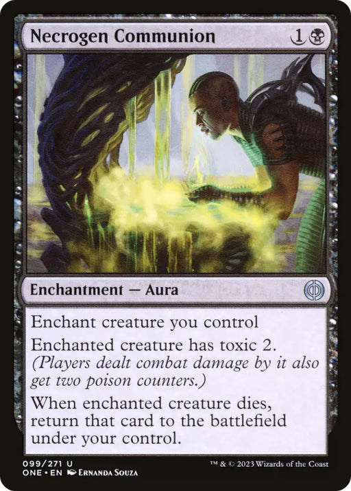 Necrogen Communion [Phyrexia: All Will Be One] - MTG Single