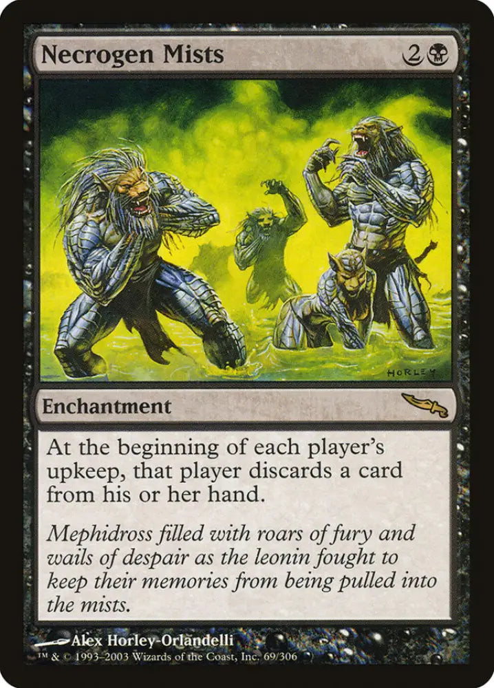 Necrogen Mists [Mirrodin] - MTG Single