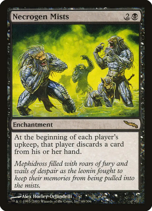 Necrogen Mists [Mirrodin] - MTG Single