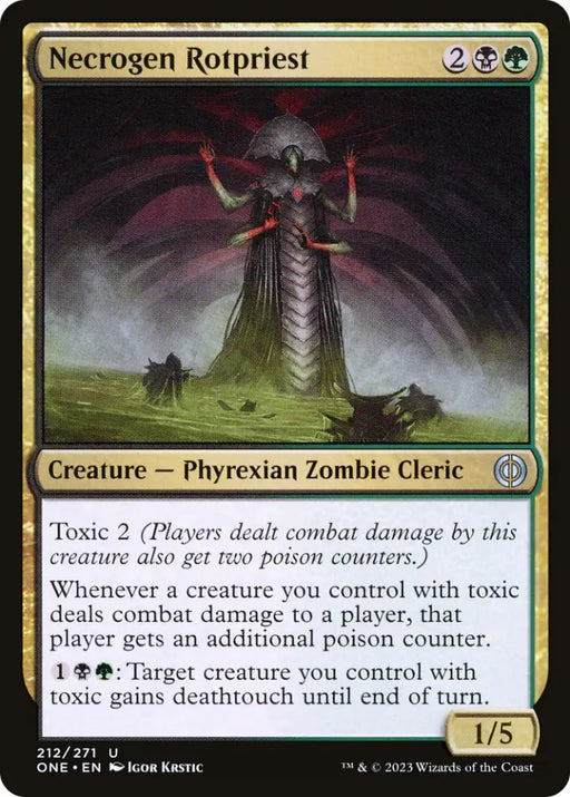 Necrogen Rotpriest [Phyrexia: All Will Be One] - MTG Single