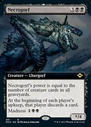 Necrogoyf (Extended Art) [Modern Horizons 2] - MTG Single