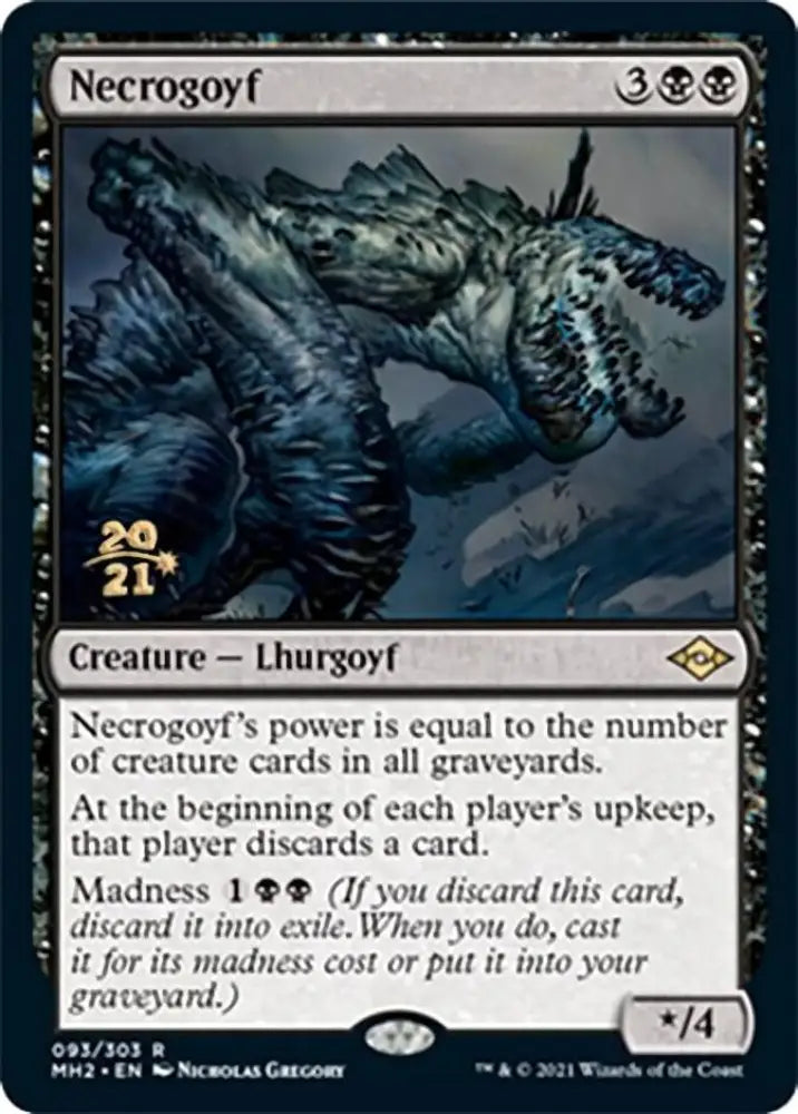 Necrogoyf [Modern Horizons 2 Prerelease Promos] - MTG Single