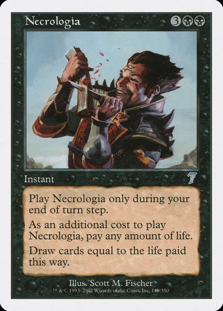 Necrologia [Seventh Edition] - MTG Single