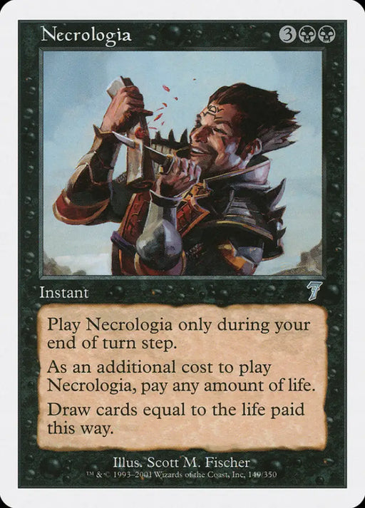 Necrologia [Seventh Edition] - MTG Single