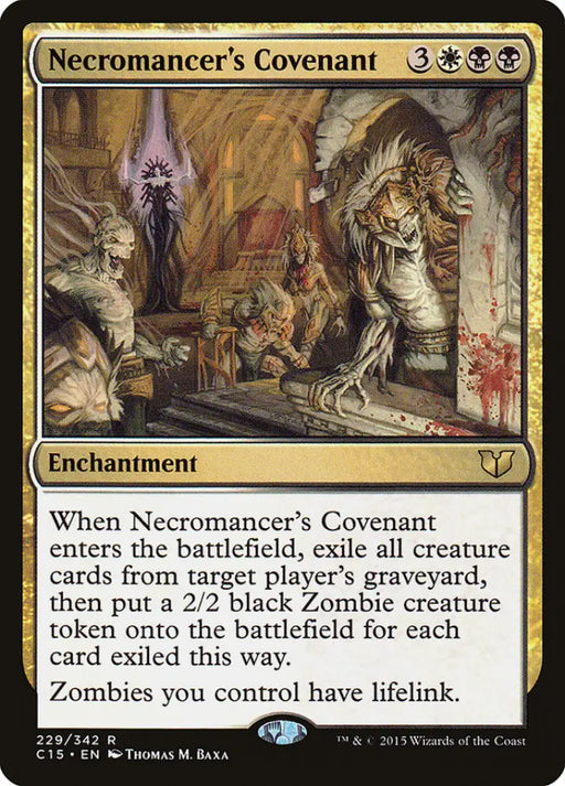Necromancer’s Covenant [Commander 2015] - MTG Single