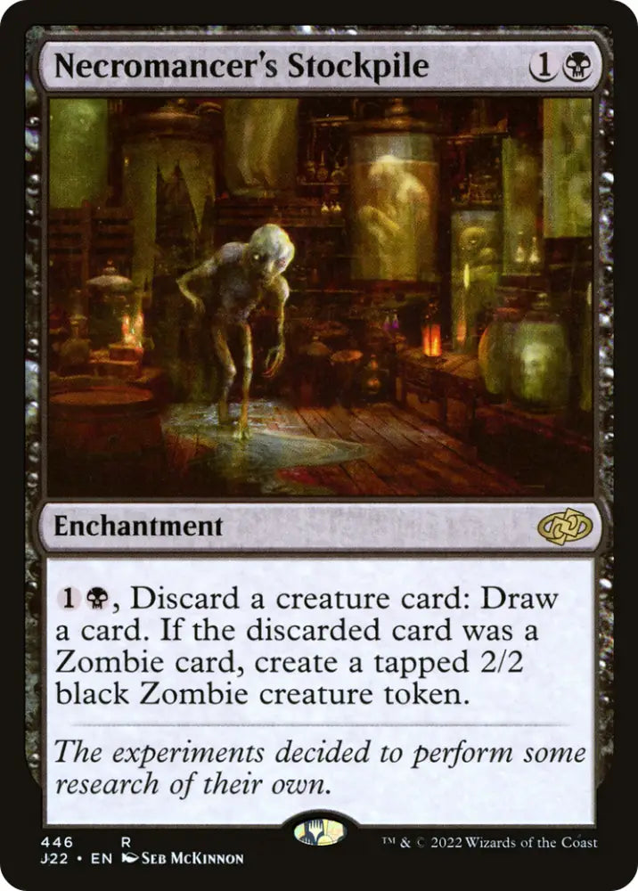 Necromancer’s Stockpile [Jumpstart 2022] - MTG Single