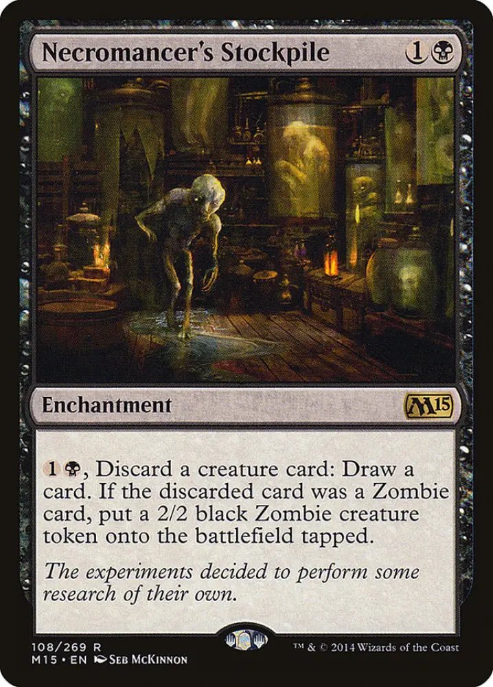 Necromancer’s Stockpile [Magic 2015] - MTG Single