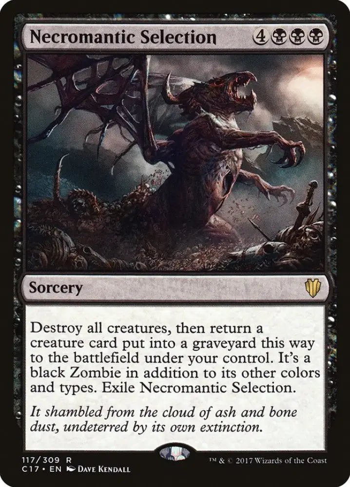 Necromantic Selection [Commander 2017] - MTG Single