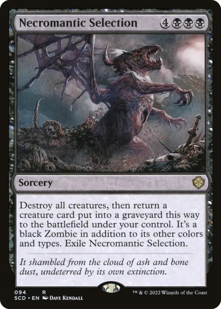 Necromantic Selection [Starter Commander Decks] - MTG Single
