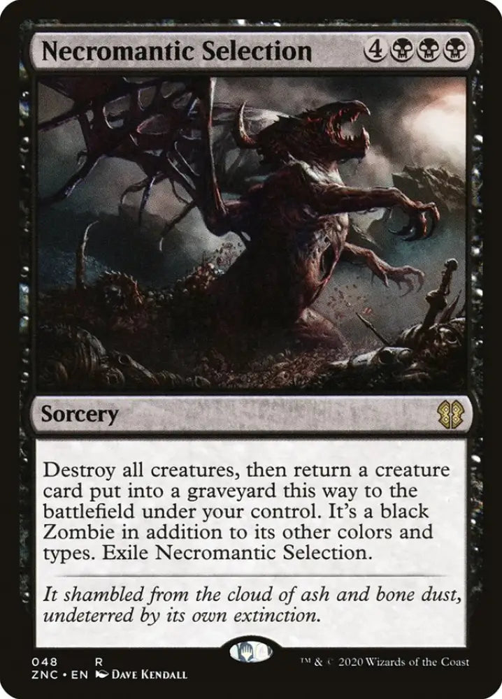 Necromantic Selection [Zendikar Rising Commander] - MTG Single