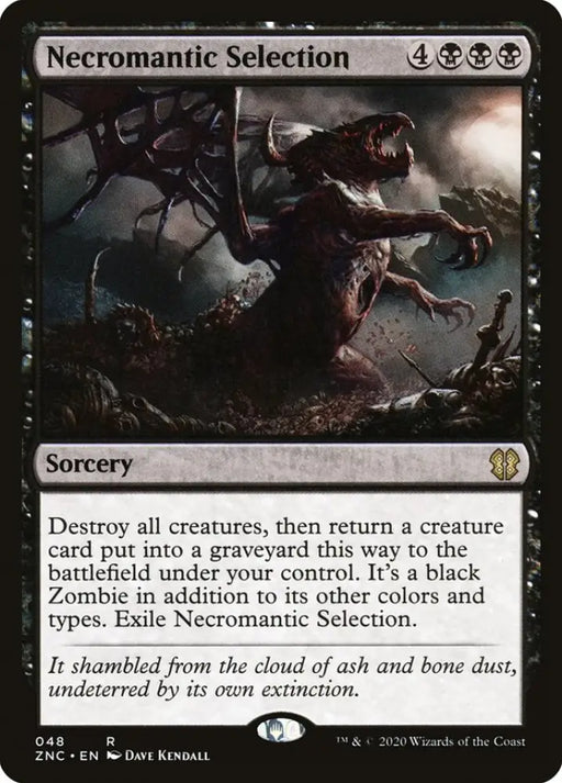 Necromantic Selection [Zendikar Rising Commander] - MTG Single