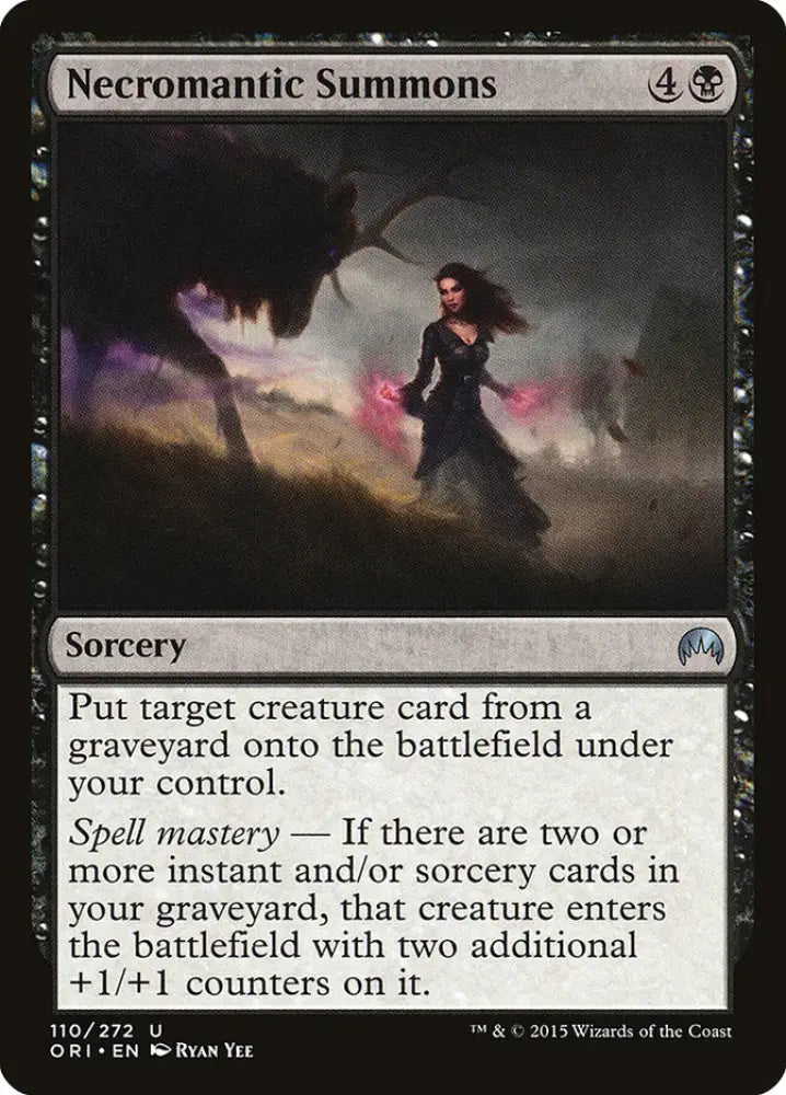 Necromantic Summons [Magic Origins] - MTG Single