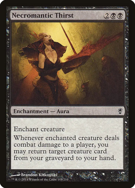 Necromantic Thirst [Conspiracy] - MTG Single