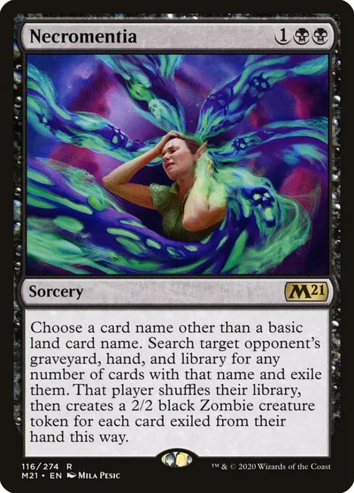 Necromentia [Core Set 2021] - MTG Single