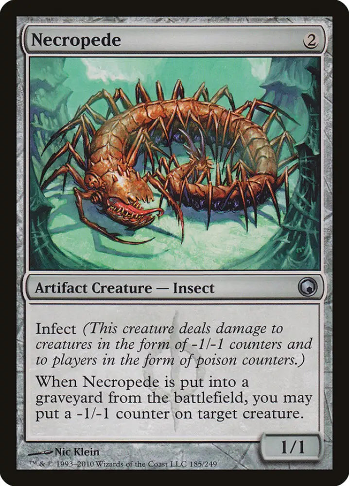 Necropede [Scars of Mirrodin] - MTG Single
