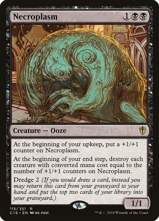 Necroplasm [Commander 2016] - MTG Single