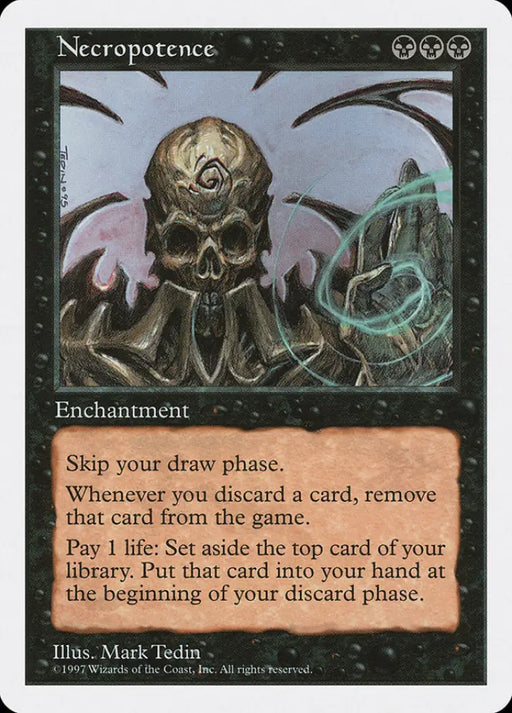 Necropotence [Fifth Edition] - MTG Single