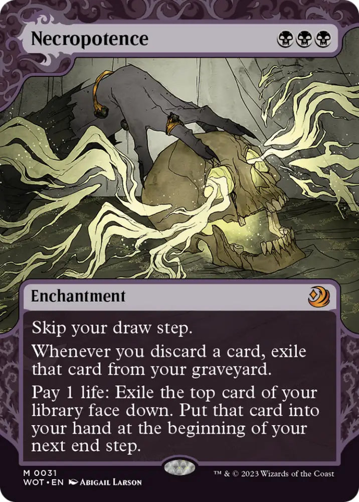 Necropotence [Wilds of Eldraine: Enchanting Tales] - MTG Single