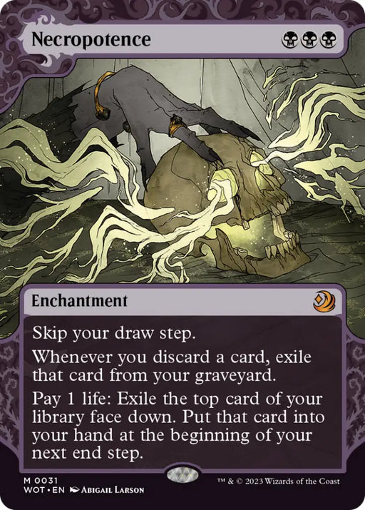 Necropotence [Wilds of Eldraine: Enchanting Tales] - MTG Single