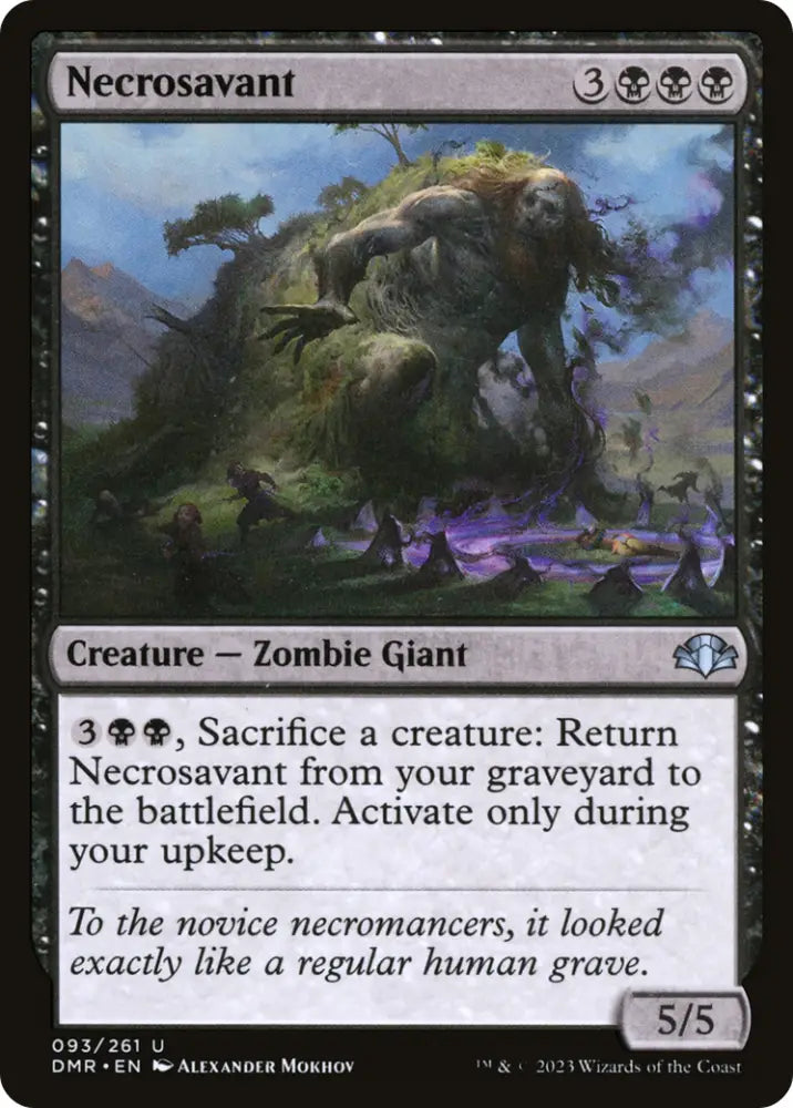 Necrosavant [Dominaria Remastered] - MTG Single