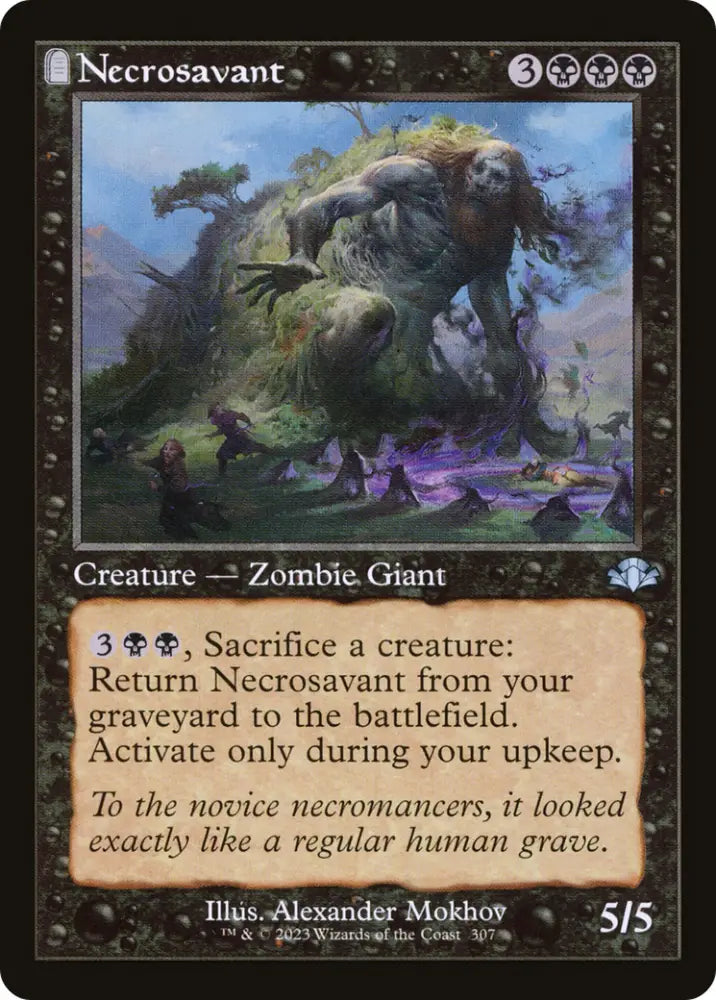 Necrosavant (Retro) [Dominaria Remastered] - MTG Single