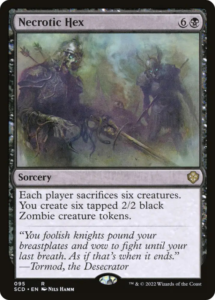 Necrotic Hex [Starter Commander Decks] - MTG Single