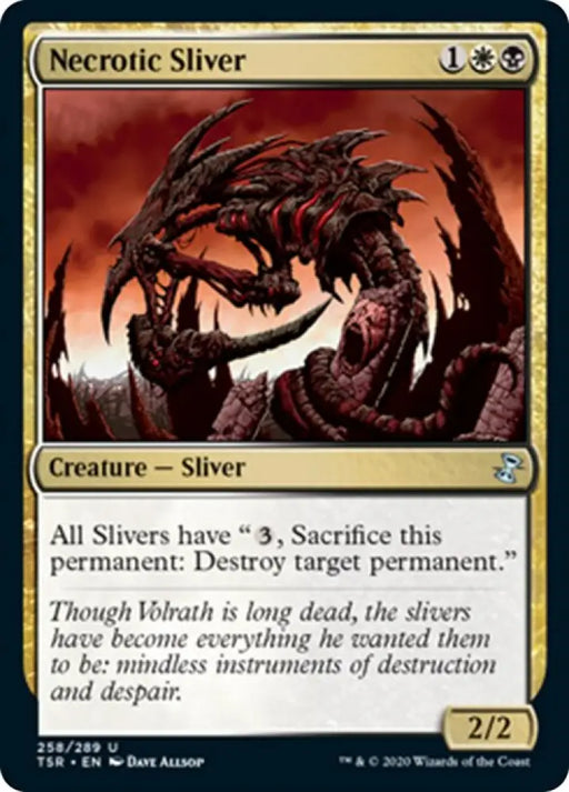 Necrotic Sliver [Time Spiral Remastered] - MTG Single