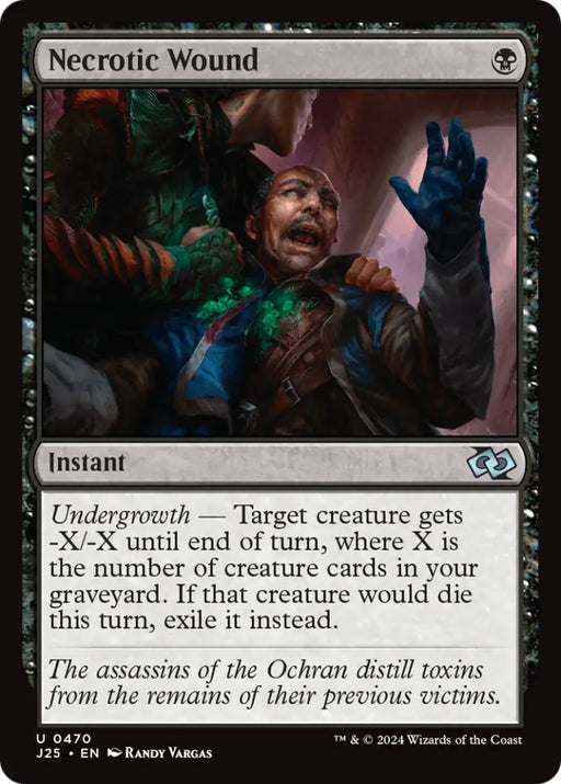 Necrotic Wound [Foundations Jumpstart] - MTG Single