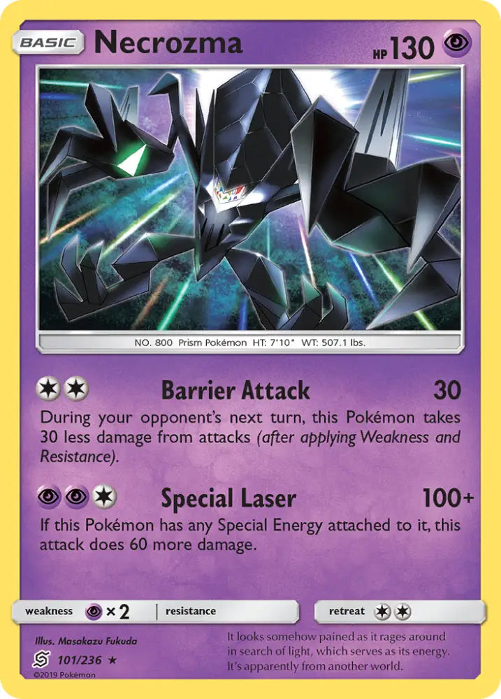 Necrozma (101/236) [Sun & Moon: Unified Minds] - Pokemon Single