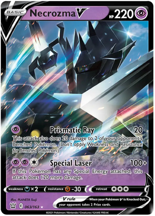 Necrozma V (063/163) [Sword & Shield: Battle Styles] - Pokemon Single