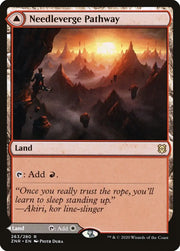 Needleverge Pathway // Pillarverge Pathway [Zendikar Rising] - MTG Single