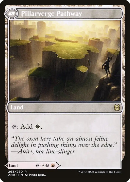 Needleverge Pathway // Pillarverge Pathway [Zendikar Rising] - MTG Single