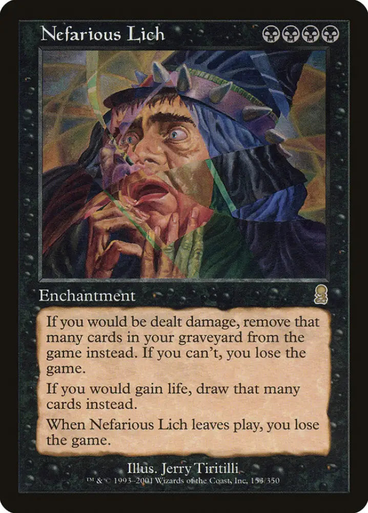Nefarious Lich [Odyssey] - MTG Single