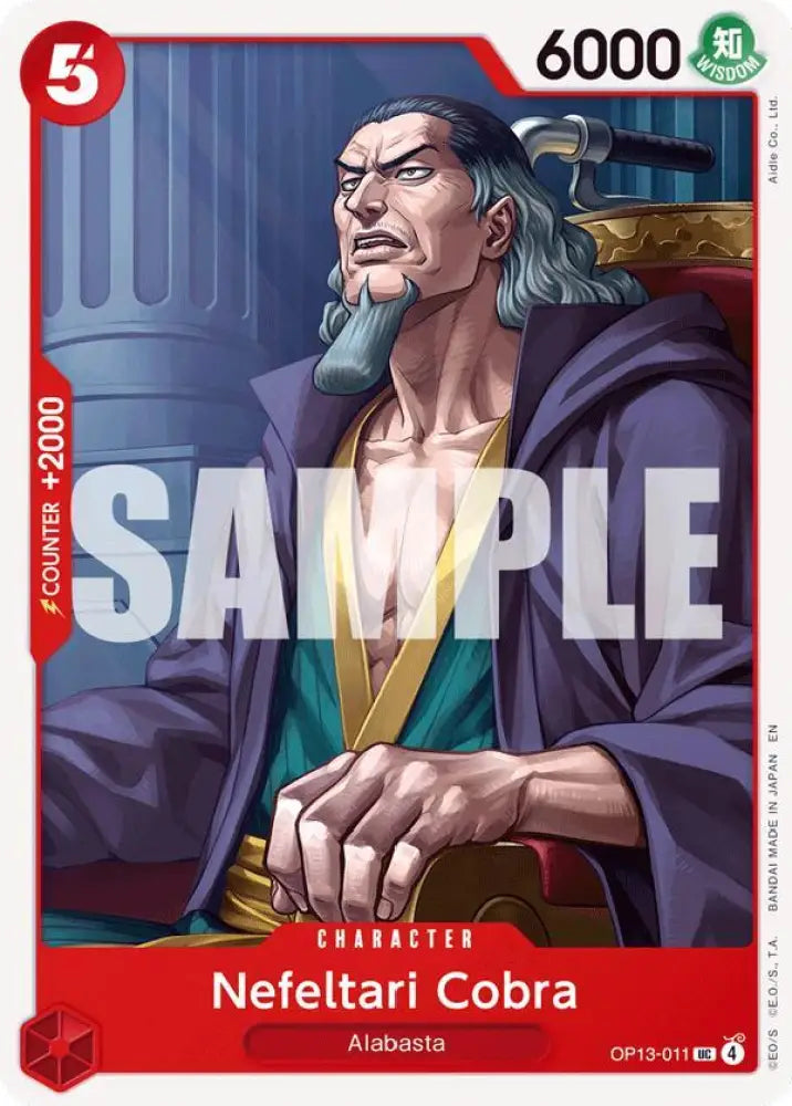 Nefeltari Cobra (OP13-011) [Carrying On His Will]