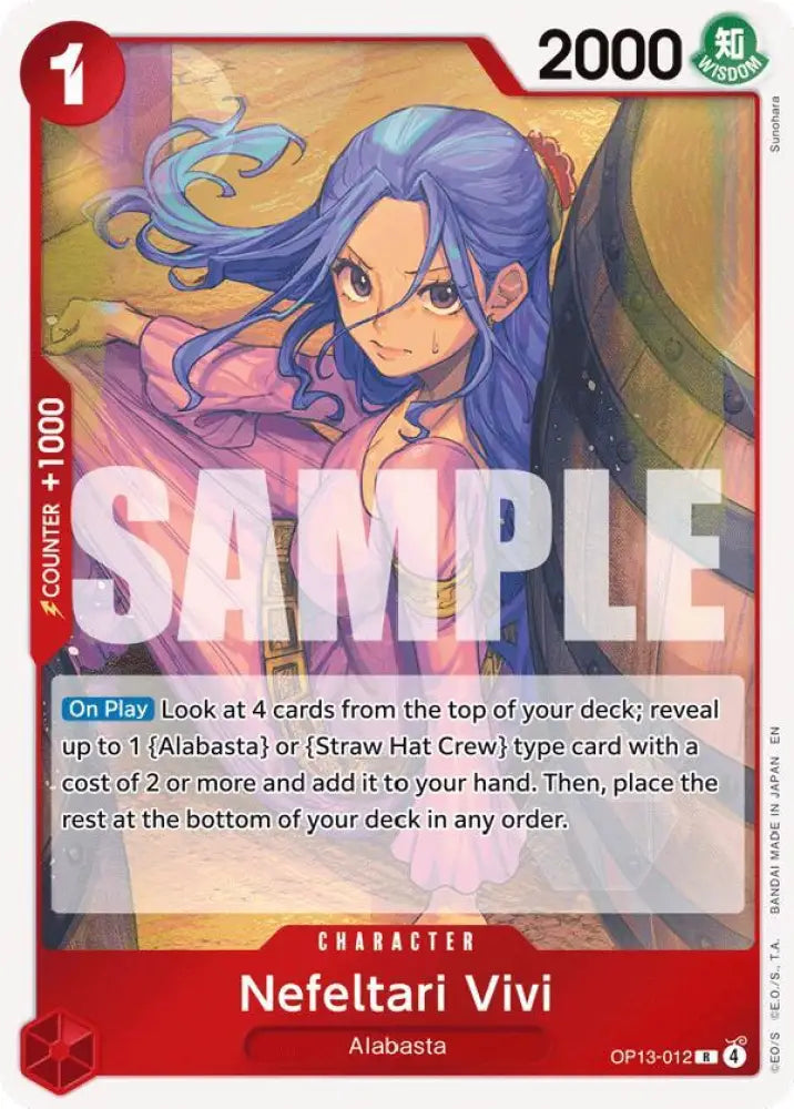 Nefeltari Vivi (OP13-012) [Carrying On His Will]