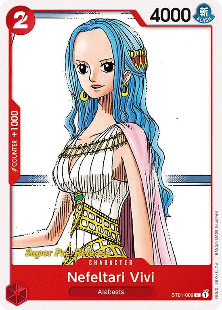Nefeltari Vivi (ST01-009) [Super Pre-Release Starter Deck 1: Straw Hat Crew]