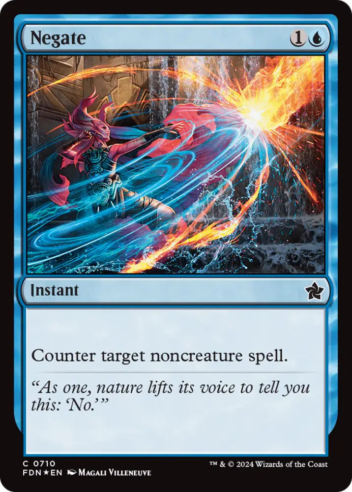 Negate [Foundations] - MTG Single