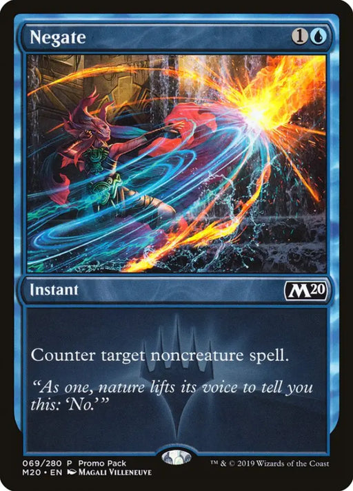 Negate (Promo Pack) [Core Set 2020 Promos] - MTG Single