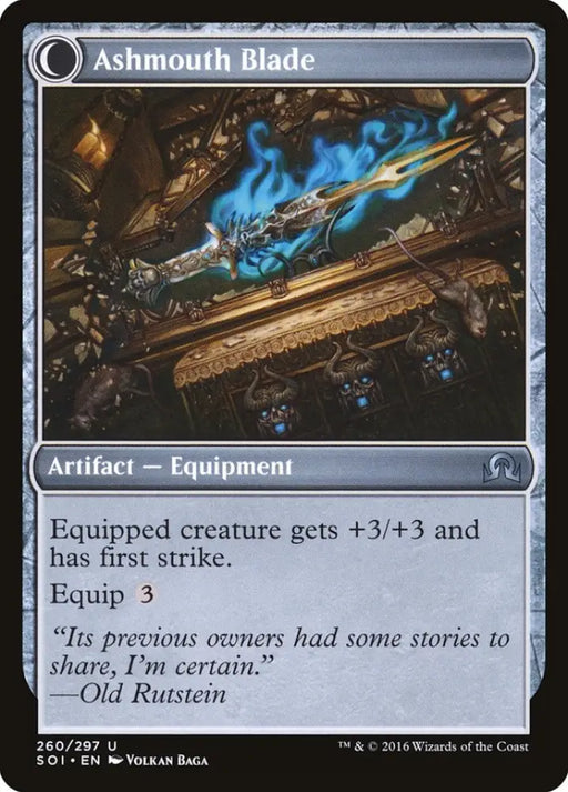 Neglected Heirloom // Ashmouth Blade [Shadows over Innistrad] - MTG Single