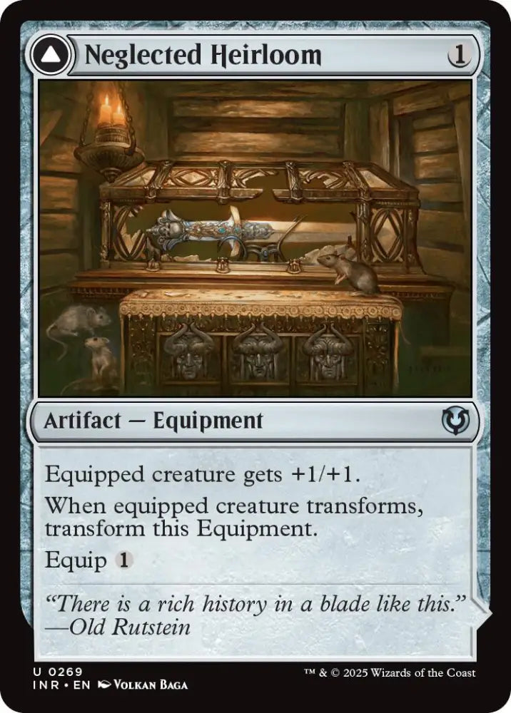 Neglected Heirloom [Innistrad Remastered] - MTG Single