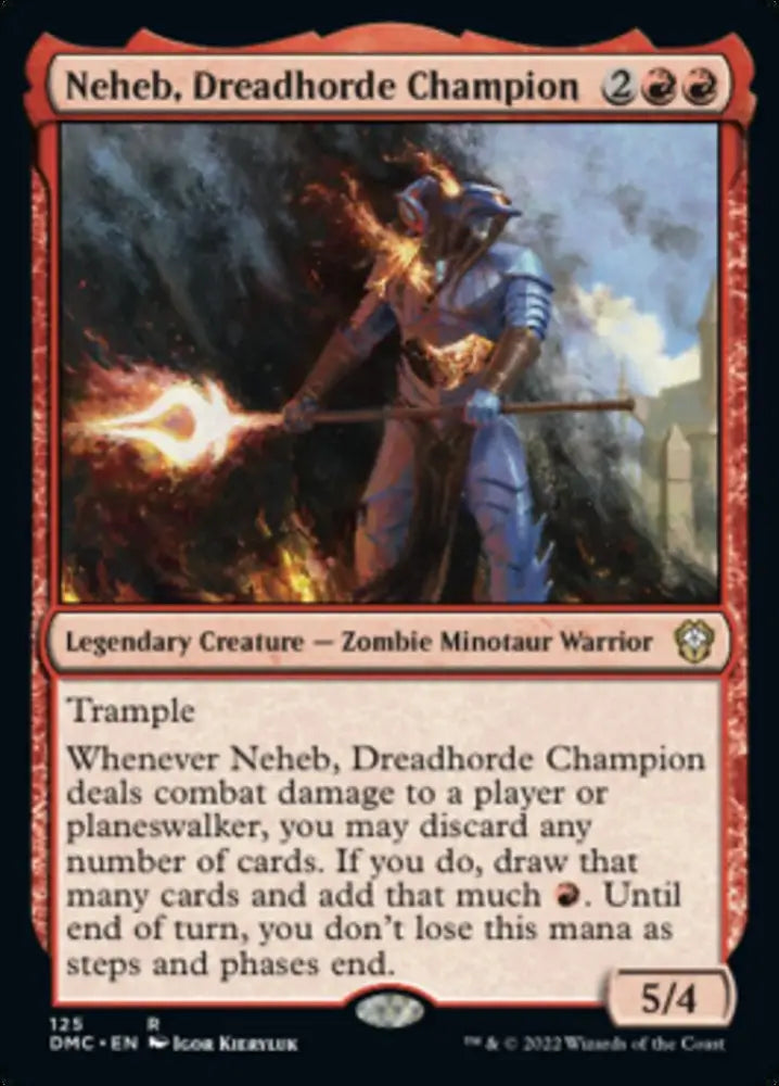Neheb Dreadhorde Champion [Dominaria United Commander] - MTG Single