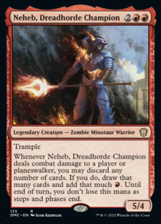 Neheb Dreadhorde Champion [Dominaria United Commander] - MTG Single