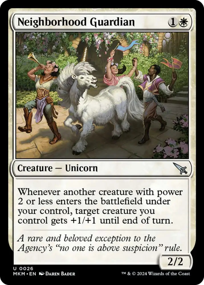 Neighborhood Guardian [Murders at Karlov Manor] - MTG Single