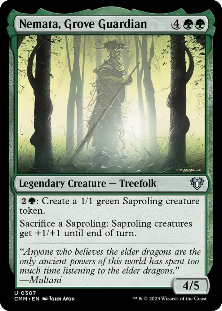 Nemata Grove Guardian [Commander Masters] - MTG Single