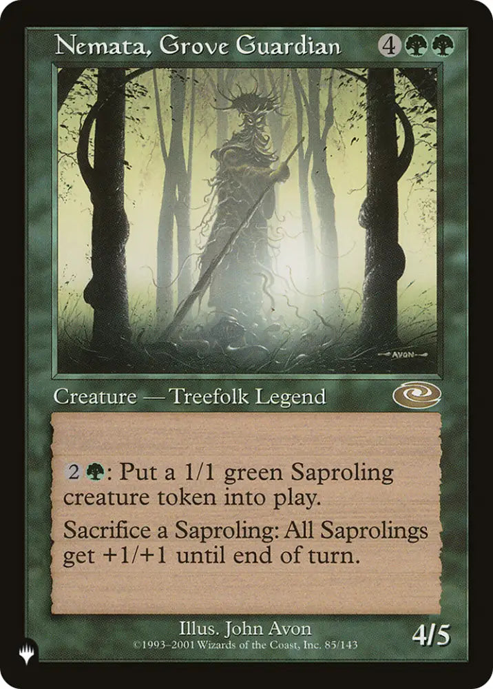 Nemata Grove Guardian [The List] - MTG Single