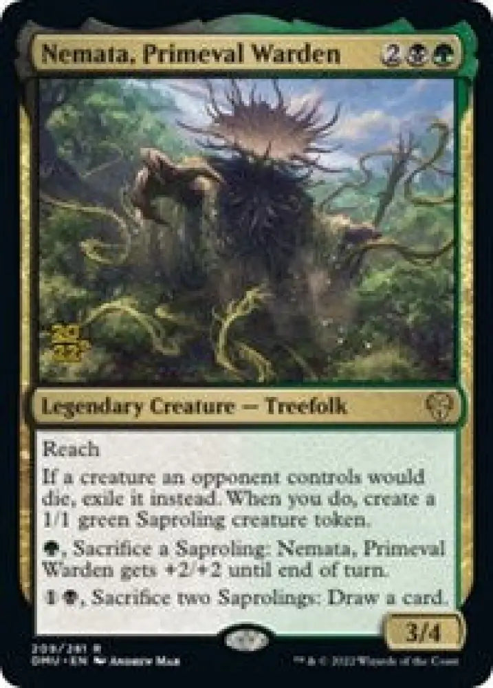 Nemata, Primeval Warden (209) [Prerelease Cards]
