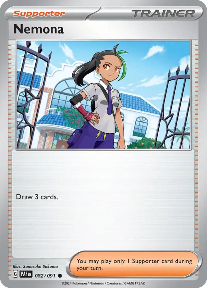 Nemona (082/091) [Scarlet & Violet: Paldean Fates] - Pokemon Single