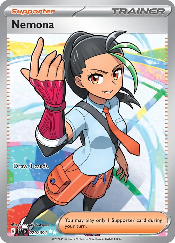 Nemona (229/091) [Scarlet & Violet: Paldean Fates] - Pokemon Single