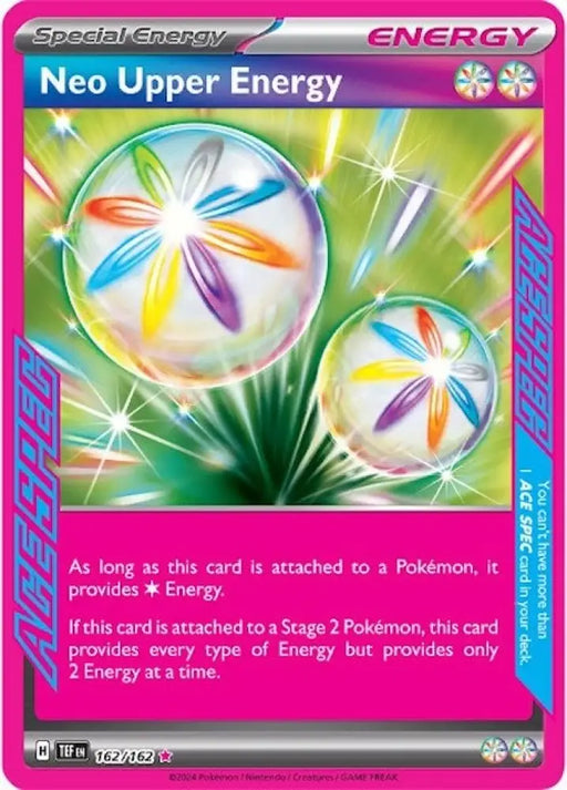 Neo Upper Energy (162/162) [Scarlet & Violet: Temporal Forces] - Pokemon Single